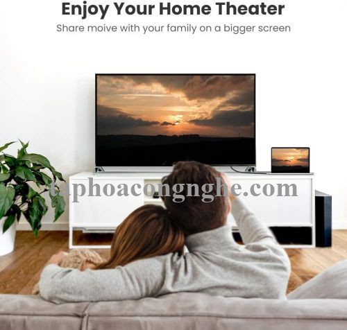 Ugreen 70326 5M 4k 60hz cáp Ultra HDMI 2.0 màu đen HD136 30070326